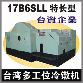 台湾17B6SLL多工位螺母冷镦机