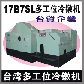 台湾17B7SL多工位螺母冷镦机